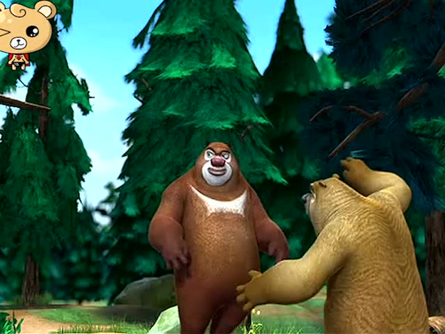 熊出没吉吉国王今天为什么这么悠闲的在树上吃香蕉呢