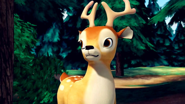 光头强居然骗熊二,用熊的超强嗅觉寻找香獐子,实在是太可恶了!