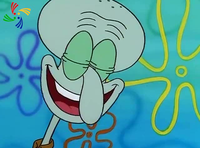 海绵宝宝:章鱼哥想到了一个好主意,开心的笑了起来