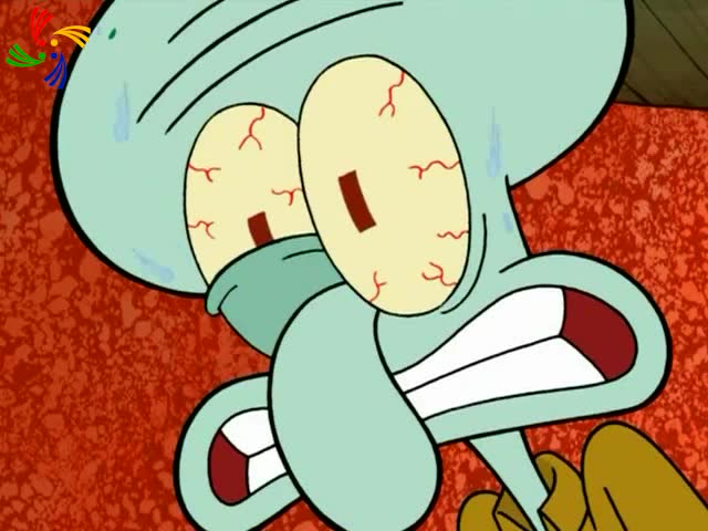 海绵宝宝:章鱼哥看到了什么呢?感觉非常的生气