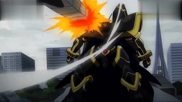 数码宝贝皇家骑士系列阿尔法兽vs奥米加兽!精彩战斗剪辑