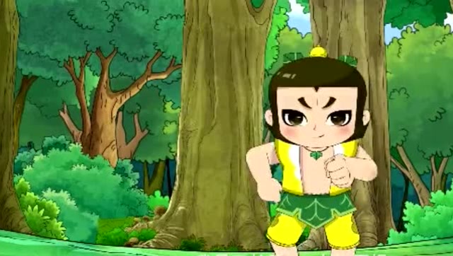 《新葫芦兄弟》三娃喝了小姐姐的圣水,小姐姐是个妖怪!