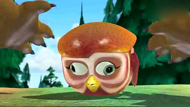 熊出没,光头强看到猫头鹰打喷嚏,以为自己得了禽流感,吓得大哭