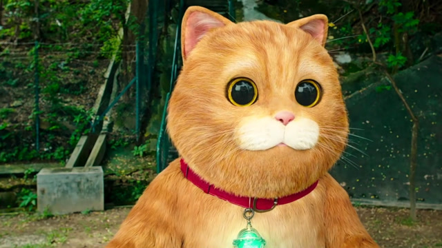 《喵星人》电影中:犀犀利通过喵星神器会说话,马丽被感动到流泪!