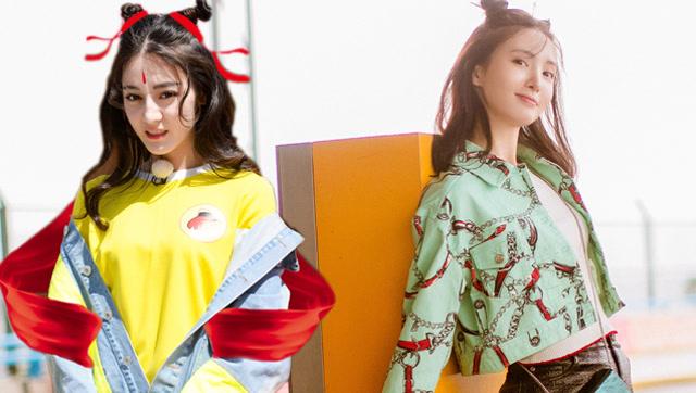 热巴金晨"哪吒头"娇俏灵动 谁是你心中可爱小哪吒?