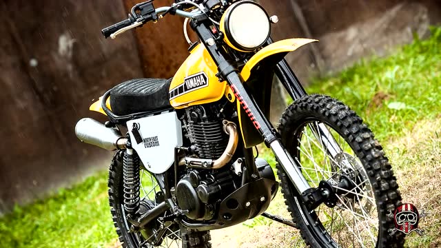 雅马哈大单缸yamaha xt500 scrambler