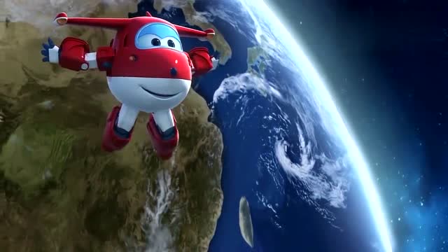 超级飞侠4:乐迪飞上了太空好漂亮啊!