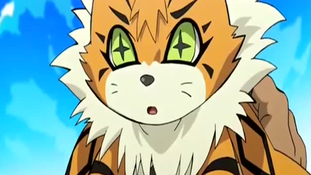 原来他的实力这么强,数码宝贝:万年便当狮子兽