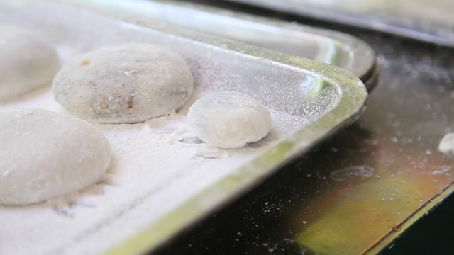 家乡美·美食豆糠糍