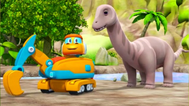 帮帮龙出动:迷惑龙有强大的尾巴,可以用来抵御敌方的攻击和围捕