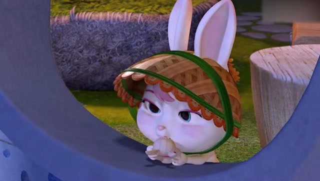 小伶育儿:小兔子凯特趴在窗户上等着爸爸回来