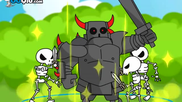 部落冲突皇室战争:来自骷髅军团的力量 皮卡超人真的绝望