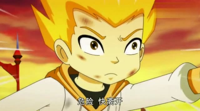 斗龙战士:元锋兽龙为了帮助东方末他们受了重伤