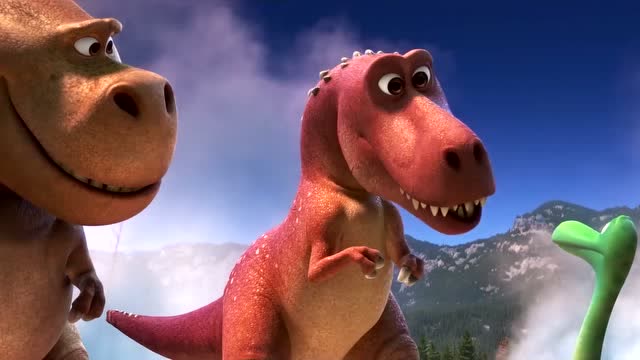 恐龙当家.霸王龙愿意带阿洛回家!