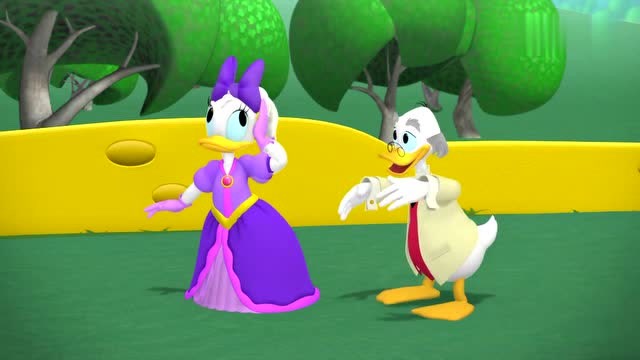 米奇妙妙屋:黛丝公主头发恢复正常了,非常感谢米奇和大家的帮助