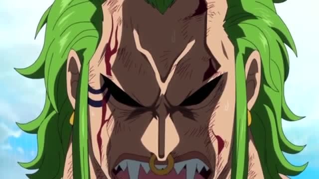 海贼王,路飞合体愤怒的鸡冠头,一拳终结爆炸人,真厉害