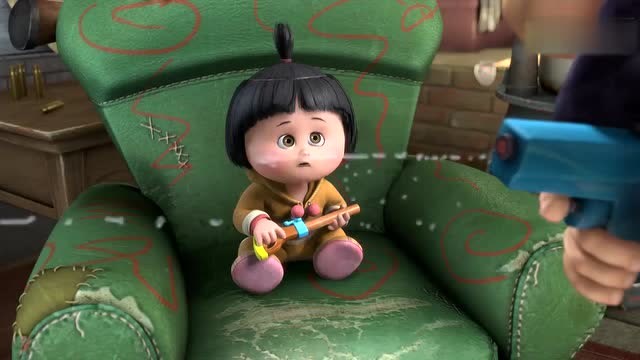 熊出没之夺宝熊兵:小嘟嘟一直哭闹不停,原来是肚子饿啦