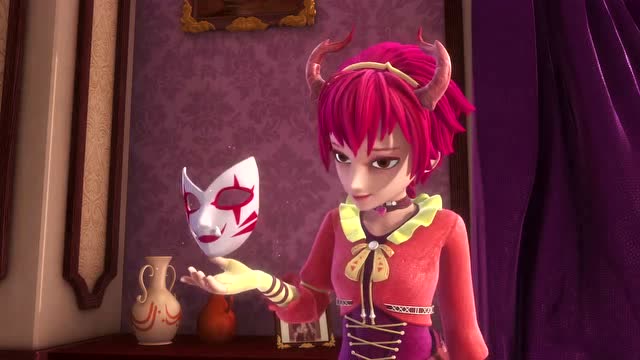 《星学院之月灵手环》美星的心真大,被坏人抓走了还睡得那么香