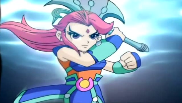 《神兵小将》凤凰开始变身进攻,神兵天晶只能无奈变身自卫