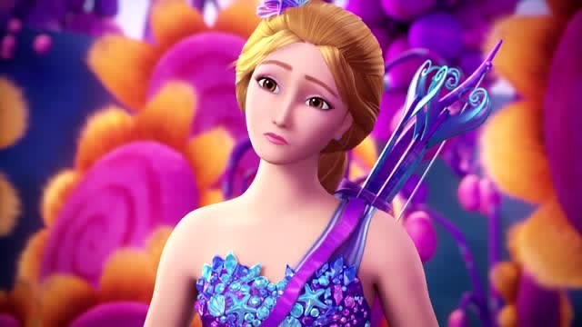 《芭比与神秘之门》鱼美人的行礼好搞笑,别吓到艾丽西亚公主哦!