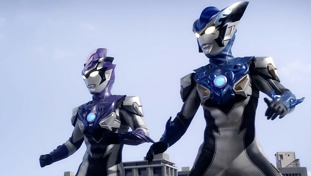 罗索奥特曼与布鲁并肩战斗,借用前辈的力量大战格尔吉欧博恩