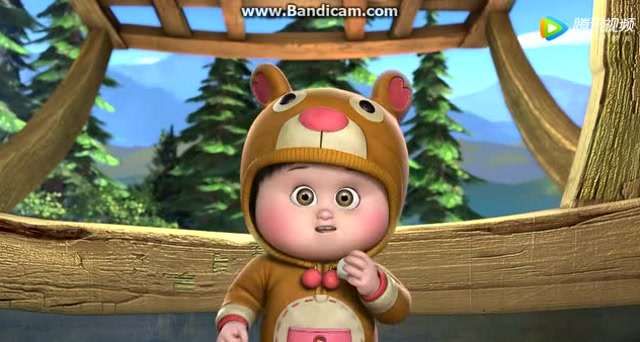 熊出没夺宝熊兵:嘟嘟出现,光头强竟被吓的屁滚尿流