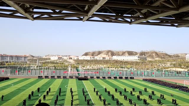 甘警院2018年新生汇报表演