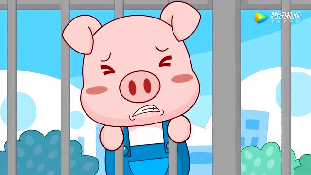 不要随意钻爬栏杆,小心头被卡住有危险!公益剧