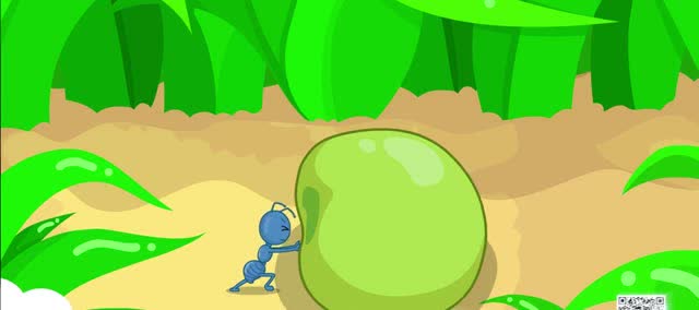 宝宝巴士儿歌:蚂蚁搬豆_高清