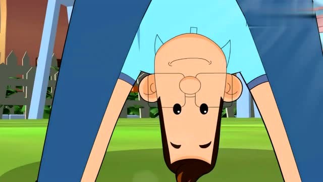 大头儿子:这样倒立会看到一个不一样的世界