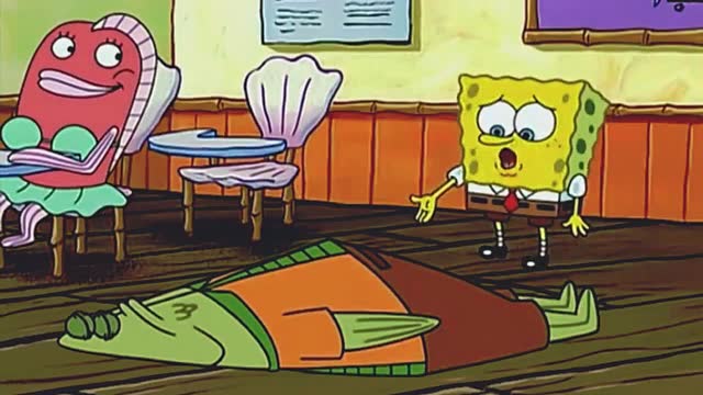 海绵宝宝比目鱼的死亡的真相,不看完谁也不相信这是真的