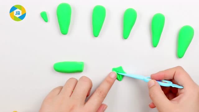 培乐多彩泥认识制作蔬菜青椒宝宝早教益智启蒙粘土手工趣盒子亲子