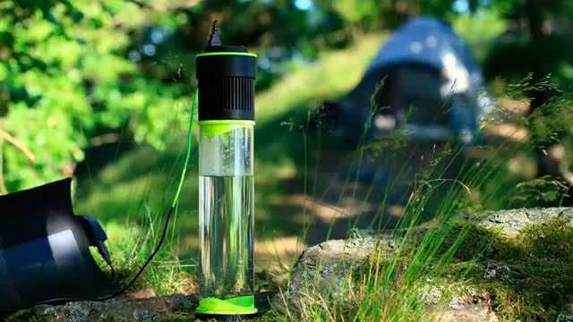 1小时产0.5升,杯盖还带太阳能发电!