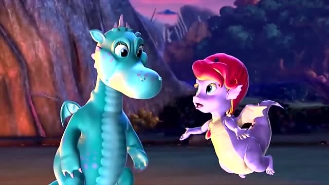 小公主苏菲亚:小火龙克莱可为了能交到朋友,拼命炫耀!