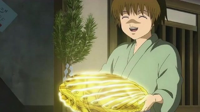 银魂:银时还会主动给晴太发压岁钱,晴太简直开心的要飞起!