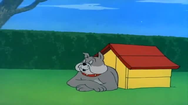 《猫和老鼠》:斯派克把房子建到了树上,狗狗都能上树了!