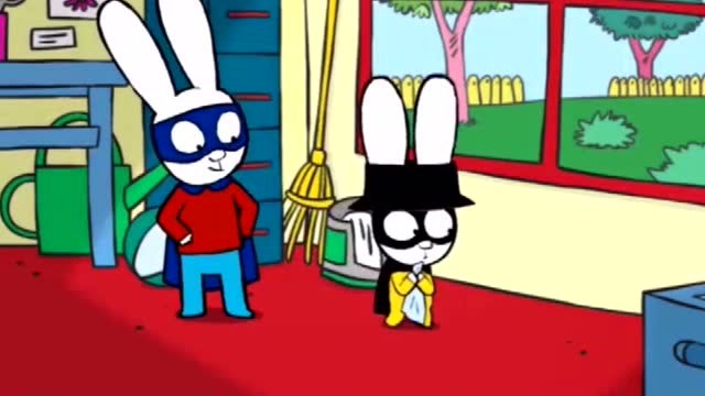 超人兔:兔子队长想戒掉咬手绢的坏习惯,但还是没有成功