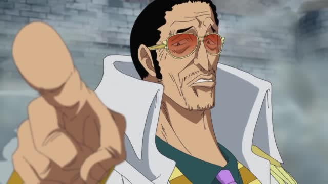 《航海王》想要出手救艾斯的白胡