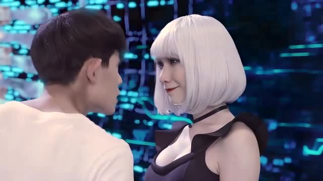 很纯很暧昧:杨明有这样的美女机器人还追什么女神,真是暴殄天物!
