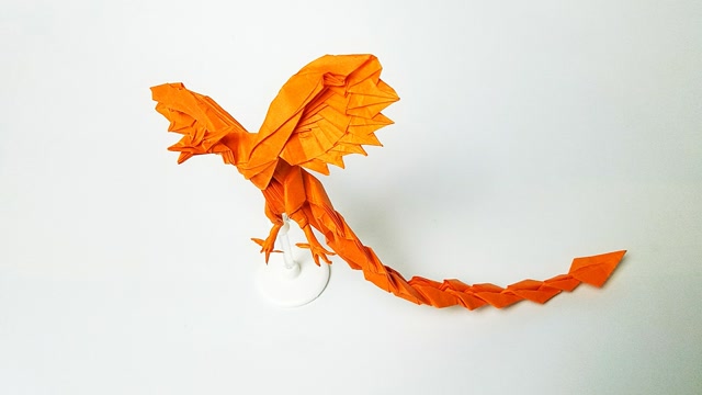 折纸王子教你神谷哲史的凤凰3.5 第8课折纸视频教程