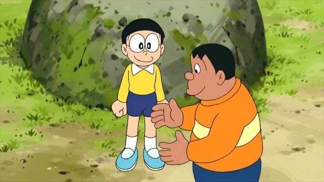 哆啦a梦:胖虎居然要大雄打自己,打完还说不疼,这是怎么回事