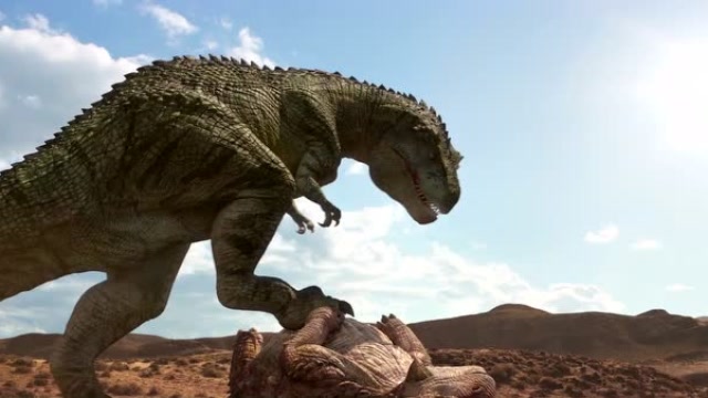 恐龙王:这食草恐龙名叫八百度,找特暴龙报仇也要找对地方啊