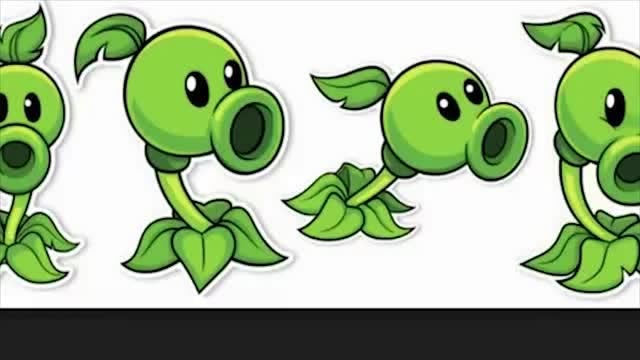 植物大战僵尸2搞笑动画全集:四个豌豆射手