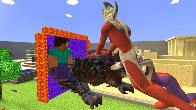 gmod游戏迪迦奥特曼用力推年兽回家过年