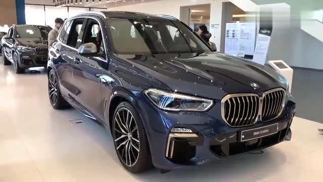 2019款宝马x5 m50d到店,打开车门看到内饰买不买自己做决定!