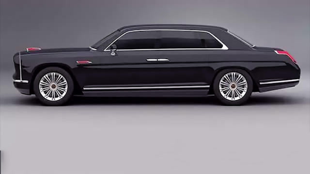 红旗颜王l4亮相!搭4.0t v8发动机,颜值不输迈巴赫,国产车崛起了