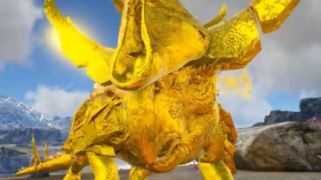 方舟生存进化:上古神话 24k黄金版驼峰兽