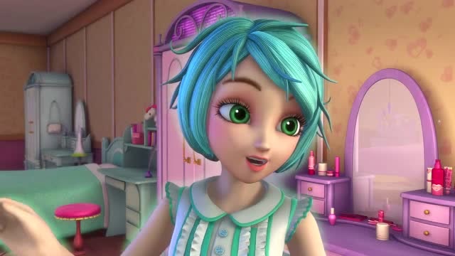 《星学院之月灵手环》小月的魔法真厉害,还可以消除黑眼袋