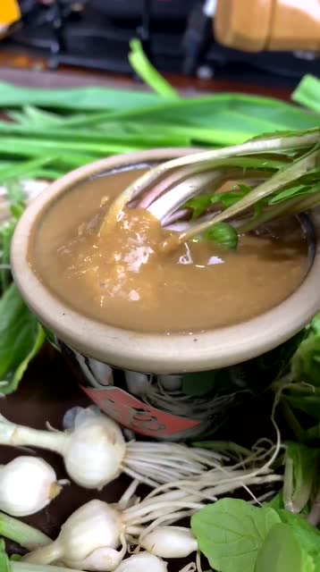 怀孕的婆婆丁蘸大酱太香了
