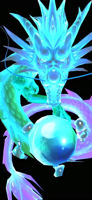 超级特效 旋转冰龙